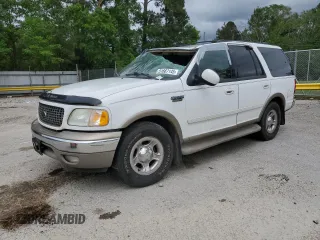 2002 Ford Expedition Eddie Bauer with VIN 1FMRU17L02LA61797, listed as a Copart auction lot 51667145 with Not provided miles and Salvage title. Bid and sale history available at DreamBid. Image 1.