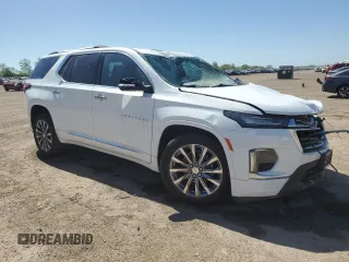 2023 Chevrolet Traverse Premier with VIN 1GNEVKKWXPJ181060, listed as a Copart auction lot 57329665 with 12,286 mi miles and Salvage title. Bid and sale history available at DreamBid. Image 4.