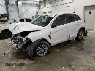 2021 Mitsubishi Outlander Sport SE with VIN JA4AJVAW2MU606670, listed as a Copart auction lot 43727945 with 96,730 mi miles and Salvage title. Bid and sale history available at DreamBid. Image 1.