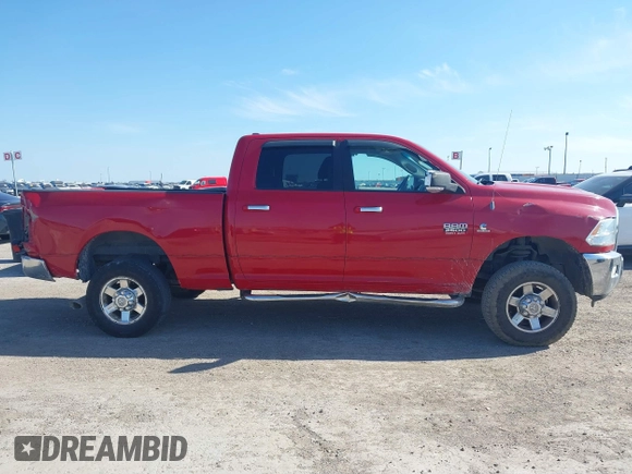 2010 Dodge Ram 2500 SLT with VIN 3D7UT2CL6AG188844, listed as a IAAI auction lot 41675268 with 159,053 mi miles. Bid and sale history available at carsss.com. Image 13.