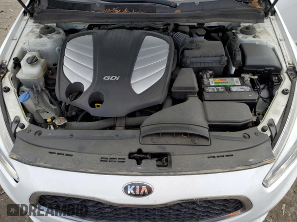 2014 Kia Cadenza Premium with VIN KNALN4D75E5166891, listed as a Copart auction lot 55971055 with 129,781 mi miles and Clean Title. Bid and sale history available at DreamBid. Image 11.