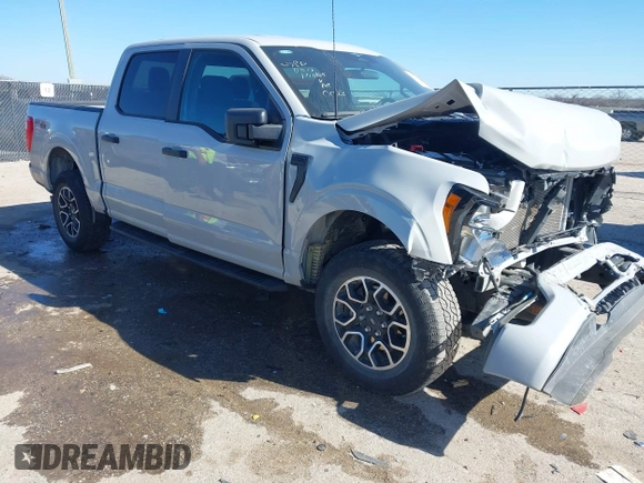 2023 Ford F-150 XL with VIN 1FTFW1E57PKE62881, listed as a IAAI auction lot 41481403 with 20,603 mi miles. Bid and sale history available at carsss.com. Image 1.