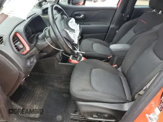 2021 Jeep Renegade Trailhawk with VIN ZACNJDC16MPN28380, listed as a Copart auction lot 55670925 with 55,469 mi miles and Salvage title. Bid and sale history available at DreamBid. Image 7.