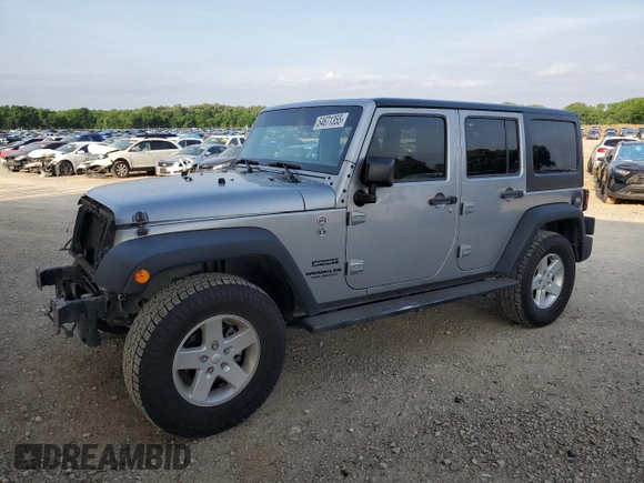 2016 Jeep Wrangler Unlimited Sport with VIN 1C4HJWDG5GL219149, listed as a Copart auction lot 54671355 with 162,442 mi miles and Clean title. Bid and sale history available at DreamBid. Image 1.