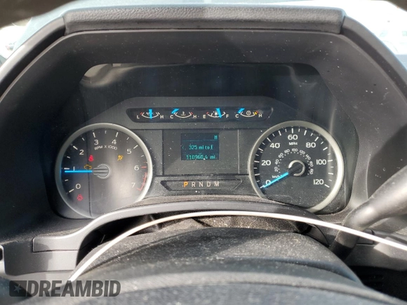 2017 Ford F-150 XL with VIN 1FTEW1EG4HFB90149, listed as a Copart auction lot 42820525 with 110,960 mi miles and Salvage Title. Bid and sale history available at carsss.com. Image 9.