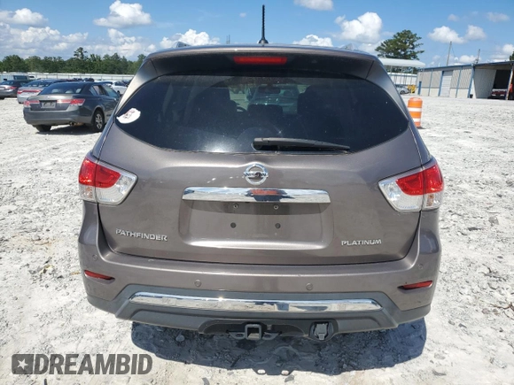 2014 Nissan Pathfinder SL with VIN 5N1AR2MN9EC679294, listed as a Copart auction lot 61343845 with 129,875 mi miles and Clean title. Bid and sale history available at DreamBid. Image 6.