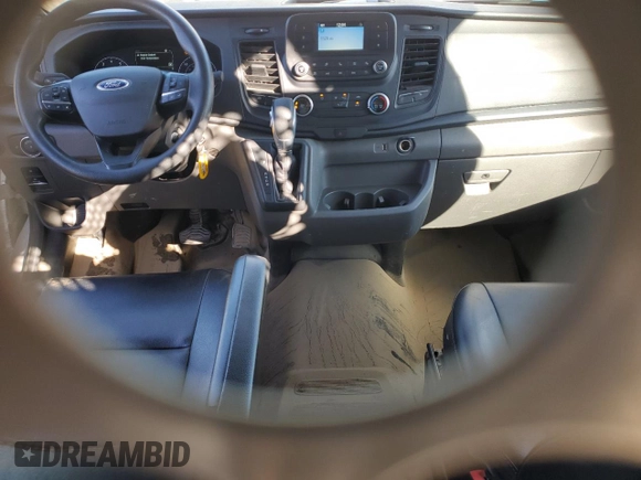 2021 Ford Transit Cargo with VIN 1FTBR1X87MKA46404, listed as a Copart auction lot 45162425 with 81,901 mi miles and Salvage Title. Bid and sale history available at DreamBid. Image 8.