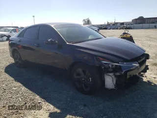 2023 Hyundai Elantra SEL with VIN KMHLM4AGXPU594261, listed as a Copart auction lot 46536065 with 30,633 mi miles and Salvage Title. Bid and sale history available at DreamBid. Image 4.