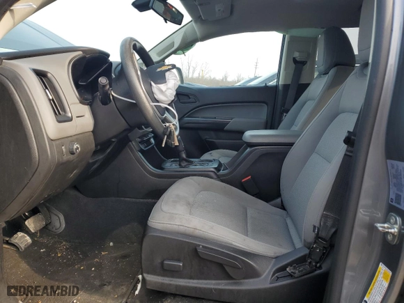 2021 Chevrolet Colorado 2WD Work Truck with VIN 1GCGSBEA1M1105443, listed as a Copart auction lot 86426854 with 92,748 mi miles and Salvage Title. Bid and sale history available at carsss.com. Image 7.