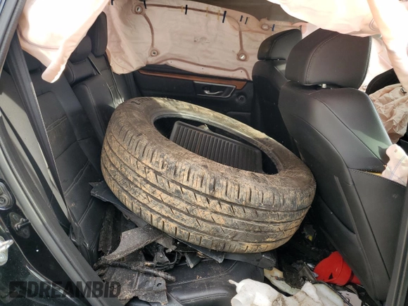 2018 Honda CR-V Touring with VIN 7FARW1H92JE022765, listed as a Copart auction lot 48427265 with 105,246 mi miles and Salvage Title. Bid and sale history available at carsss.com. Image 10.