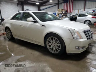 2012 Cadillac CTS Premium with VIN 1G6DS5E35C0120346, listed as a Copart auction lot 43354535 with 121,196 mi miles and Salvage Title. Bid and sale history available at DreamBid. Image 4.