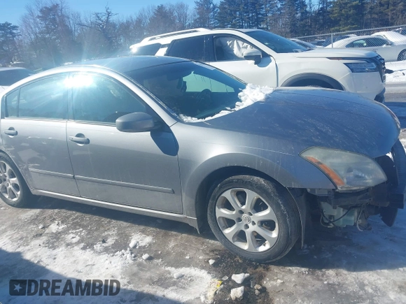 2007 Nissan Maxima 3.5 SE with VIN 1N4BA41E97C801662, listed as a IAAI auction lot 41631887 with 122,446 mi miles. Bid and sale history available at carsss.com. Image 13.