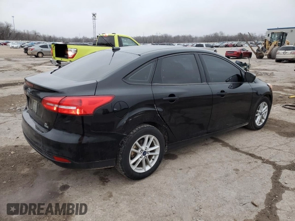 2018 Ford Focus SE with VIN 1FADP3FE9JL244270, listed as a Copart auction lot 44072385 with 111,749 mi miles and Salvage Title. Bid and sale history available at DreamBid. Image 3.