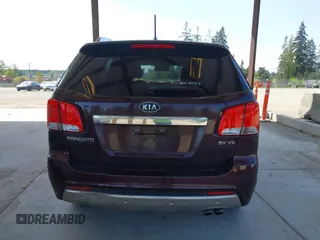 2011 Kia Sorento SX with VIN 5XYKWDA23BG120760, listed as a IAAI auction lot 42111403 with 119,666 mi miles. Bid and sale history available at carsss.com. Image 17.