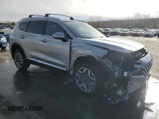 2022 Hyundai Santa Fe Limited with VIN 5NMS4DAL1NH401805, listed as a Copart auction lot 48433965 with 37,503 mi miles and Salvage Title. Bid and sale history available at carsss.com. Image 4.