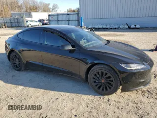 2024 Tesla Model 3 Long Range with VIN 5YJ3E1EB8RF756012, listed as a Copart auction lot 49694515 with 16,041 mi miles and Salvage Title. Bid and sale history available at DreamBid. Image 4.