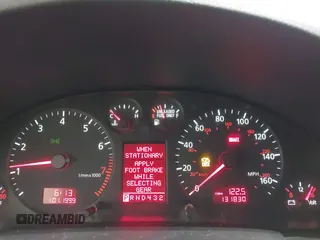 2001 Audi A6 with VIN WAUED54B31N063579, listed as a IAAI auction lot 41910748 with 131,830 mi miles. Bid and sale history available at carsss.com. Image 7.
