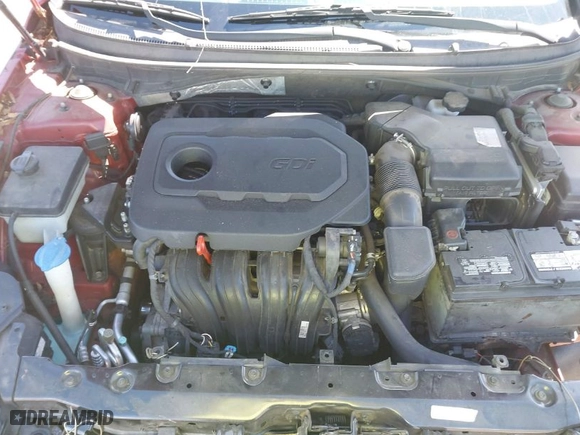 2017 Hyundai Sonata SE with VIN 5NPE24AF2HH570946, listed as a IAAI auction lot 41676560 with 180,465 mi miles. Bid and sale history available at carsss.com. Image 10.
