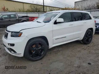 2016 Jeep Grand Cherokee High Altitude z VIN 1C4RJFCG4GC417565, wystawiony jako Copart lot #81495834 z przebiegiem Nie podano mil oraz Szkoda całkowita • Salvage title. Historia ofert i sprzedaży dostępna na DreamBid. Obrazek 1.