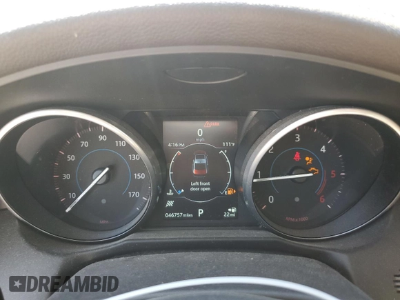 2018 Jaguar XF with VIN SAJBK4FN1JCY62528, listed as a Copart auction lot 67979364 with 46,757 mi miles and Salvage Title. Bid and sale history available at DreamBid. Image 9.
