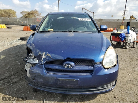 2011 Hyundai Accent GS with VIN KMHCM3AC8BU190990, listed as a Copart auction lot 41876715 with 148,564 mi miles and Salvage Title. Bid and sale history available at carsss.com. Image 5.