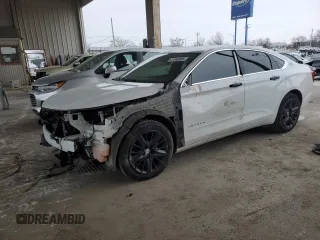 2017 Chevrolet Impala LS with VIN 2G11X5SA7H9172314, listed as a Copart auction lot 41958995 with 128,940 mi miles and Salvage title. Bid and sale history available at DreamBid. Image 1.