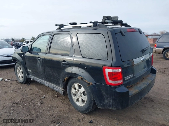 2008 Ford Escape Limited with VIN 1FMCU04168KB67107, listed as a IAAI auction lot 41743038 with 236,171 mi miles. Bid and sale history available at carsss.com. Image 3.