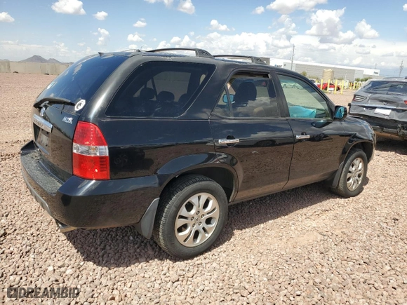 2003 Acura MDX Touring Pkg RES w/Navigation System with VIN 2HNYD18903H534870, listed as a Copart auction lot 51153555 with 259,424 mi miles and Salvage Title. Bid and sale history available at carsss.com. Image 3.