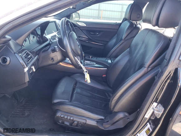 2013 BMW 6 Series 640i with VIN WBA6A0C52DDZ03809, listed as a Copart auction lot 84518974 with 84,147 mi miles and Salvage Title. Bid and sale history available at carsss.com. Image 7.