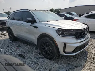 2022 Kia Sorento SX z VIN 5XYRK4LF4NG116621, wystawiony jako Copart lot #58550865 z przebiegiem 56 095 mil mil oraz Szkoda całkowita • Salvage title. Historia ofert i sprzedaży dostępna na DreamBid. Obrazek 4.