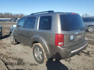2009 Honda Pilot EX-L with VIN 5FNYF48539B033436, listed as a Copart auction lot 44797345 with 267,612 mi miles and Clean Title. Bid and sale history available at carsss.com. Image 2.