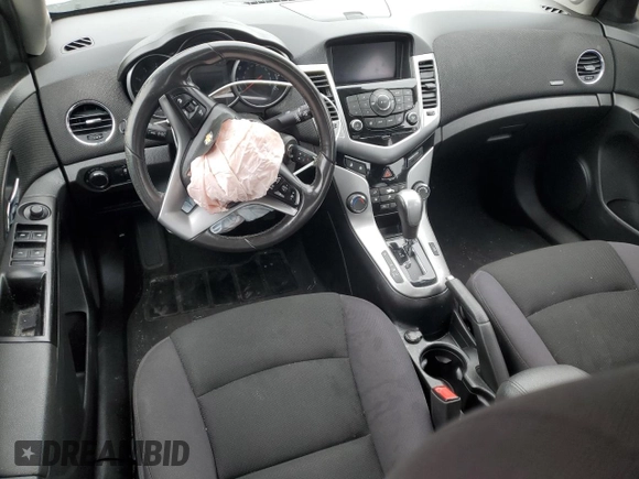 2013 Chevrolet Cruze 1LT with VIN 1G1PC5SB6D7253833, listed as a Copart auction lot 49723535 with 0 mi miles and Salvage Title. Bid and sale history available at carsss.com. Image 8.
