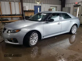 2010 Saab 9-5 Aero with VIN YS3GR4BJ8A4003085, listed as a Copart auction lot 73532824 with 0 mi miles and Salvage Title. Bid and sale history available at carsss.com. Image 1.