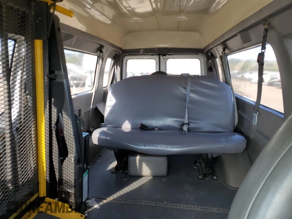 2008 Ford Econoline Cargo Commercial with VIN 1FTNS24W58DA22932, listed as a Copart auction lot 53193794 with Not Provided miles and Salvage Title. Bid and sale history available at DreamBid. Image 10.