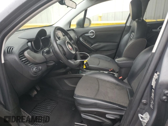 2017 FIAT 500X Urbana Edition with VIN ZFBCFXCB8HP586194, listed as a Copart auction lot 49710965 with 42,716 mi miles and Salvage title. Bid and sale history available at DreamBid. Image 7.