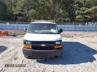2010 Chevrolet Express Cargo Van with VIN 1GCUGADX3A1131204, listed as a IAAI auction lot 40709065 with 312,430 mi miles. Bid and sale history available at carsss.com. Image 12.