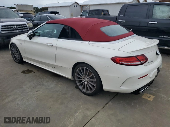 2020 Mercedes-Benz C 43 AMG with VIN WDDWK6EB9LF966842, listed as a Copart auction lot 75062484 with Not provided miles and Non repairable. Bid and sale history available at DreamBid. Image 2.