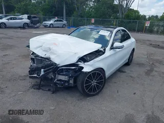 2021 Mercedes-Benz C 300 with VIN W1KWF8DB7MR649515, listed as a IAAI auction lot 42542308 with 22,136 mi miles and . Bid and sale history available at DreamBid. Image 6.