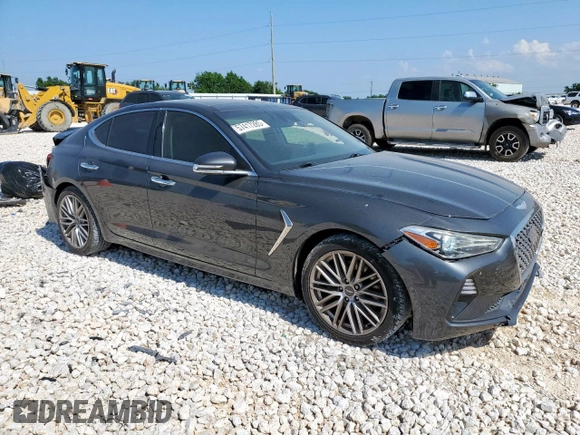 2020 Genesis G70 2.0T z VIN KMTG34LA3LU053274, wystawiony jako Copart lot #57417285 z przebiegiem 89 091 mil mil oraz Szkoda całkowita • Salvage title. Historia ofert i sprzedaży dostępna na DreamBid. Obrazek 4.