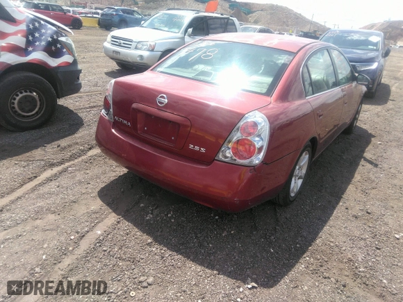 2005 Nissan Altima 2.5 S with VIN 1N4AL11E65N911235, listed as a IAAI auction lot 39269478 with 1 mi miles. Bid and sale history available at carsss.com. Image 4.