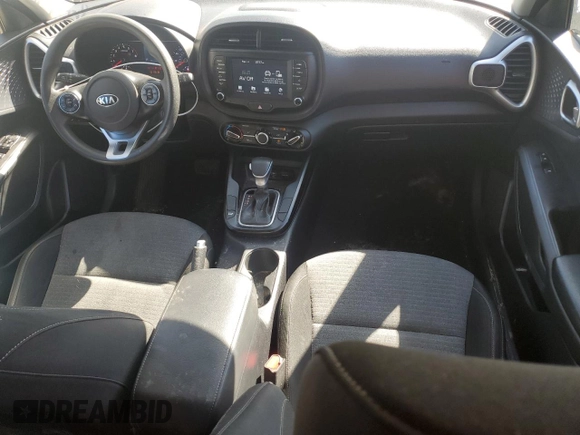 2021 Kia Soul S with VIN KNDJ23AU5M7124490, listed as a Copart auction lot 43942885 with 86,240 mi miles and Salvage Title. Bid and sale history available at DreamBid. Image 8.