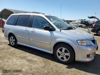 2003 Mazda MPV LX with VIN JM3LW28J030340068, listed as a Copart auction lot 67443944 with 142,896 mi miles and Clean Title. Bid and sale history available at carsss.com. Image 4.
