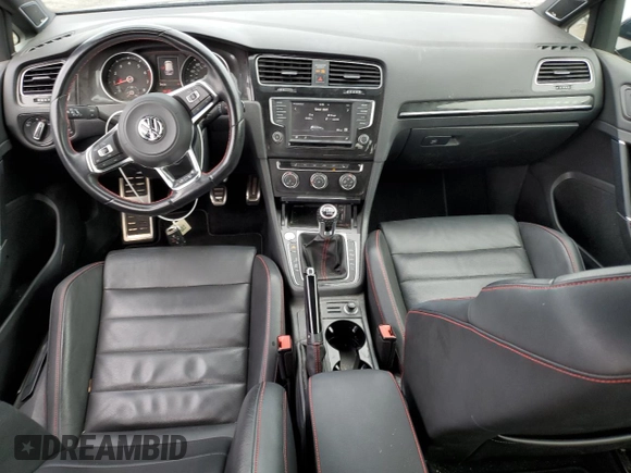2016 Volkswagen Golf GTI SE w/Performance Pkg with VIN 3VW547AU7GM022943, listed as a Copart auction lot 84939804 with 49,578 mi miles and Salvage Title. Bid and sale history available at carsss.com. Image 8.