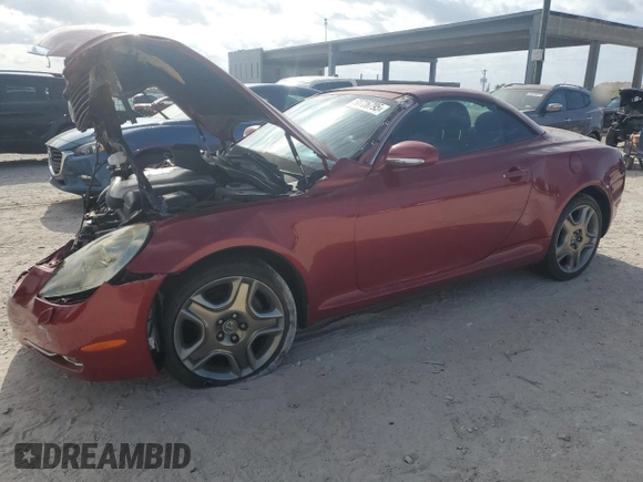 2006 Lexus SC 430 with VIN JTHFN48Y369009713, listed as a Copart auction lot 50726795 with 178,509 mi miles and Salvage title. Bid and sale history available at DreamBid. Image 1.