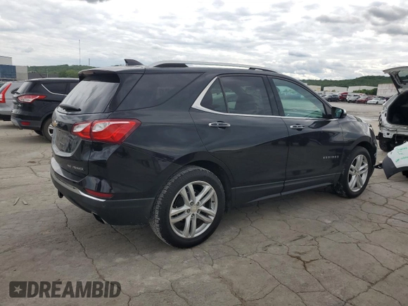 2019 Chevrolet Equinox Premier with VIN 3GNAXYEX2KL238384, listed as a Copart auction lot 56067135 with 48,615 mi miles and Salvage title. Bid and sale history available at DreamBid. Image 3.