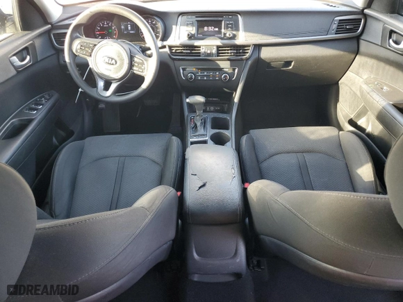 2016 Kia Optima LX with VIN 5XXGT4L37GG035923, listed as a Copart auction lot 52915295 with 158,265 mi miles and Salvage Title. Bid and sale history available at carsss.com. Image 8.