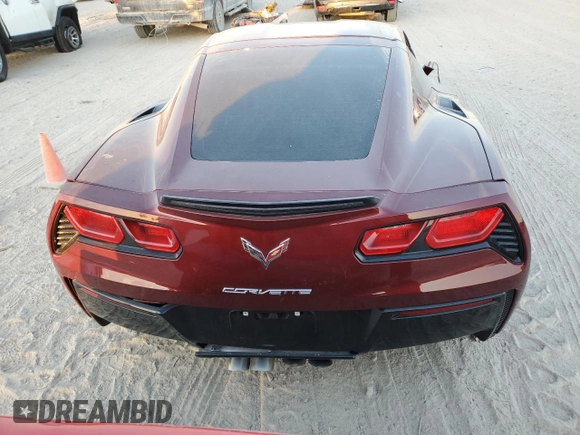 2019 Chevrolet Corvette 1LT with VIN 1G1YB2D75K5120858, listed as a Copart auction lot 76556084 with 28,932 mi miles and Salvage Title. Bid and sale history available at carsss.com. Image 6.