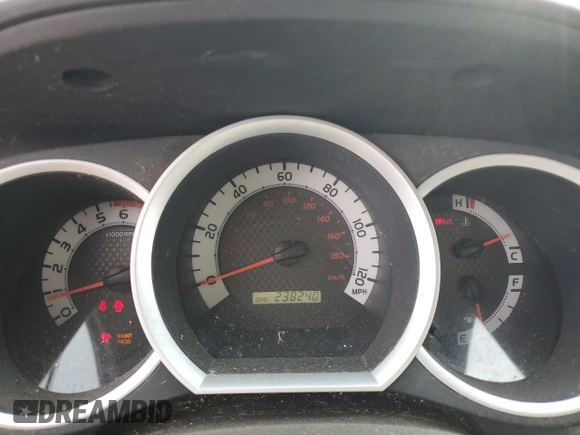 2012 Toyota Tacoma with VIN 5TFPX4ENXCX012318, listed as a Copart auction lot 54475525 with 238,240 mi miles and Clean Title. Bid and sale history available at DreamBid. Image 9.