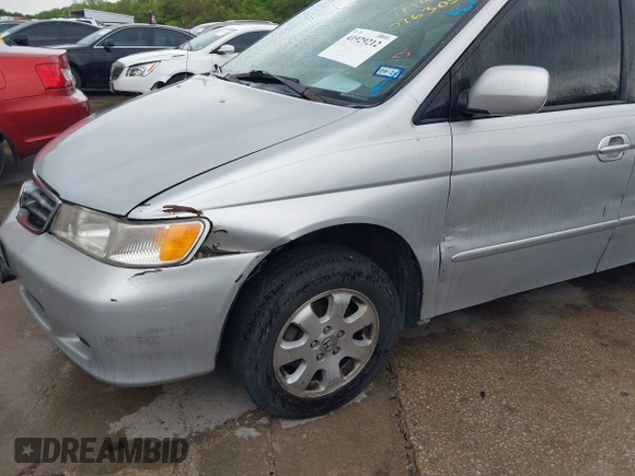 2004 Honda Odyssey EX with VIN 5FNRL18694B076305, listed as a IAAI auction lot 41929212 with 287,717 mi miles and . Bid and sale history available at DreamBid. Image 14.