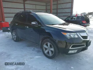 2011 Acura MDX with VIN 2HNYD2H2XBH535547, listed as a IAAI auction lot 41605574 with 243,684 mi miles. Bid and sale history available at carsss.com. Image 1.
